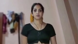 Brunette teen with big natural tits fucked doggystyle